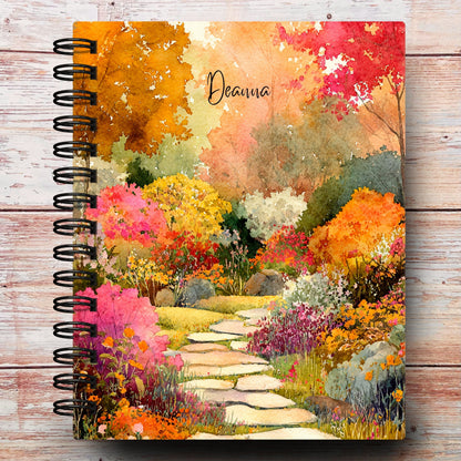 Autumn Garden Custom Planner