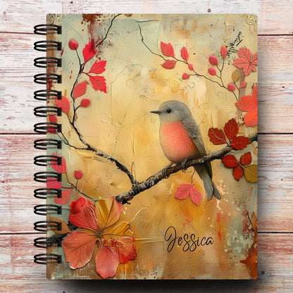 Autumn Song Bird Custom Planner
