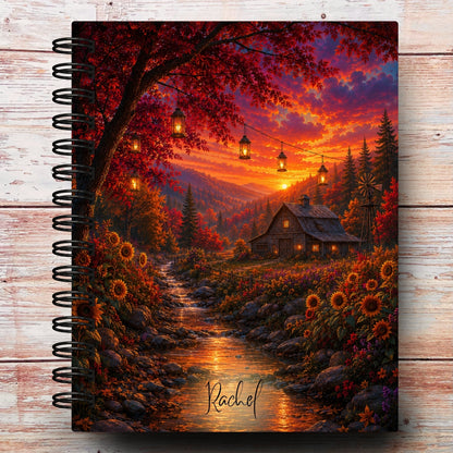 Limited-Edition | Autumn's River Glow Custom Planner