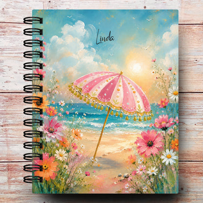 Beachy Cabana Custom Planner