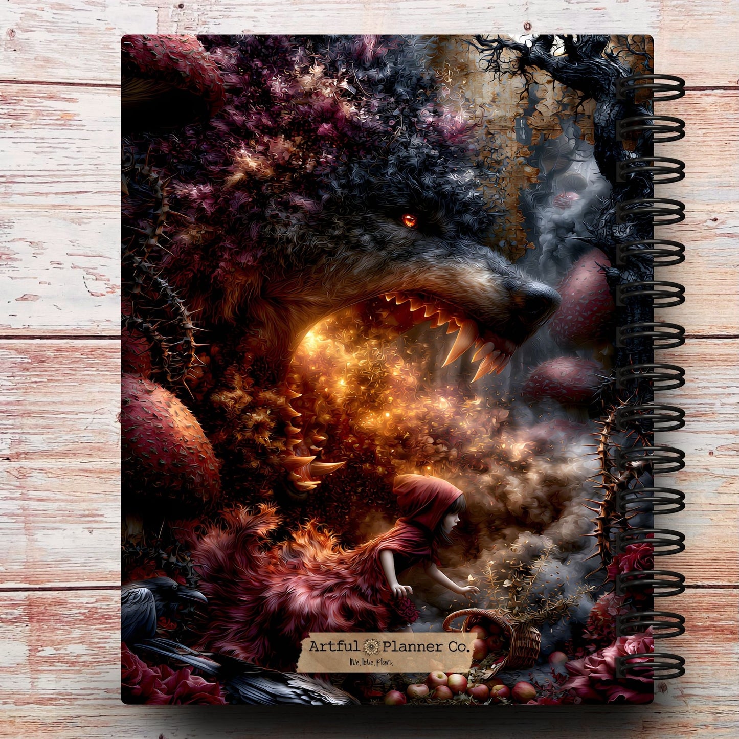 Limited-Edition Beware the Big Bad Wolf Custom Planner