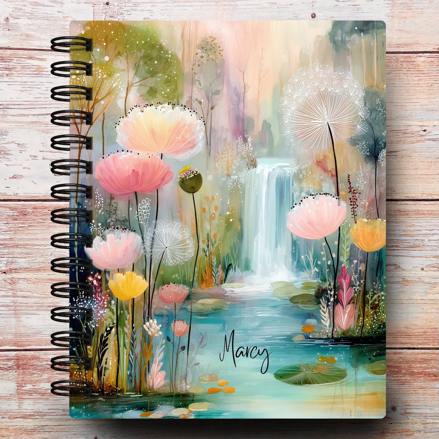 Blooming Waterfall Custom Planner