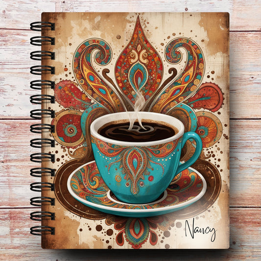 Boho Cafe Custom Planner