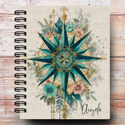Boho Compass Custom Planner