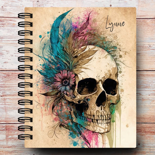 Boho Western Skull Custom Planner