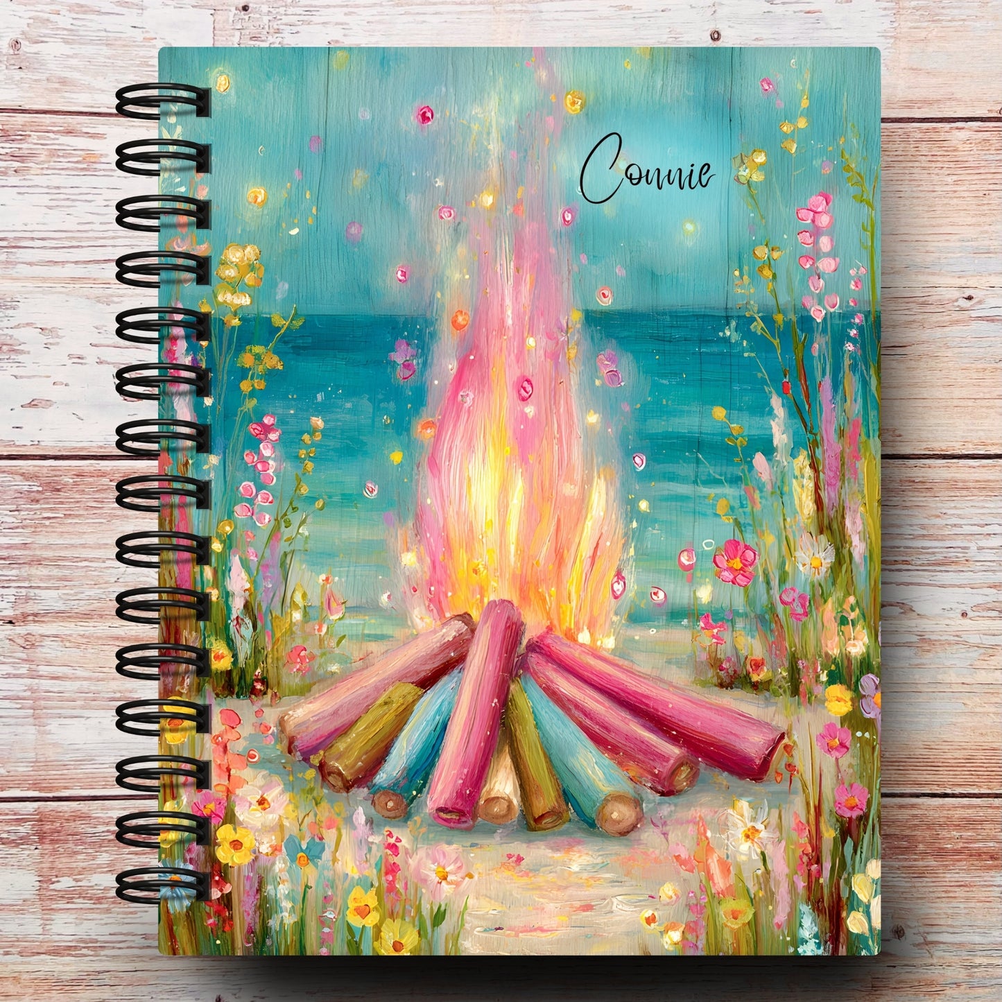 Bonfire Beach Custom Planner