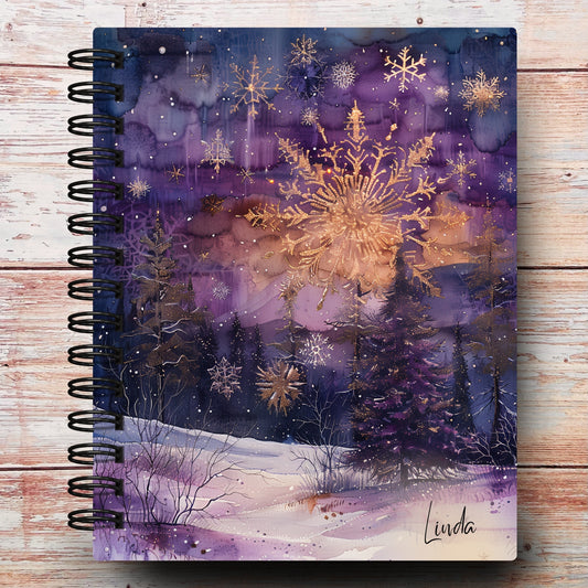 Calm Winter Nights Custom Planner