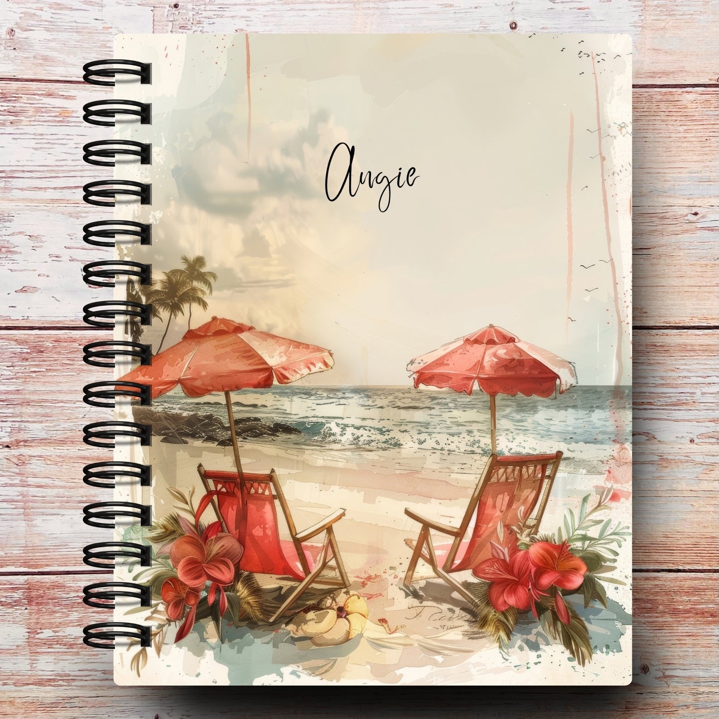 Beachside Bliss Custom Planner