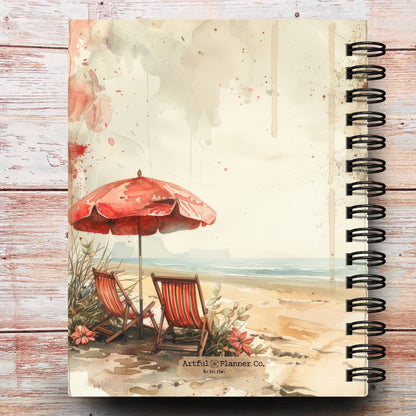 Beachside Bliss Custom Planner