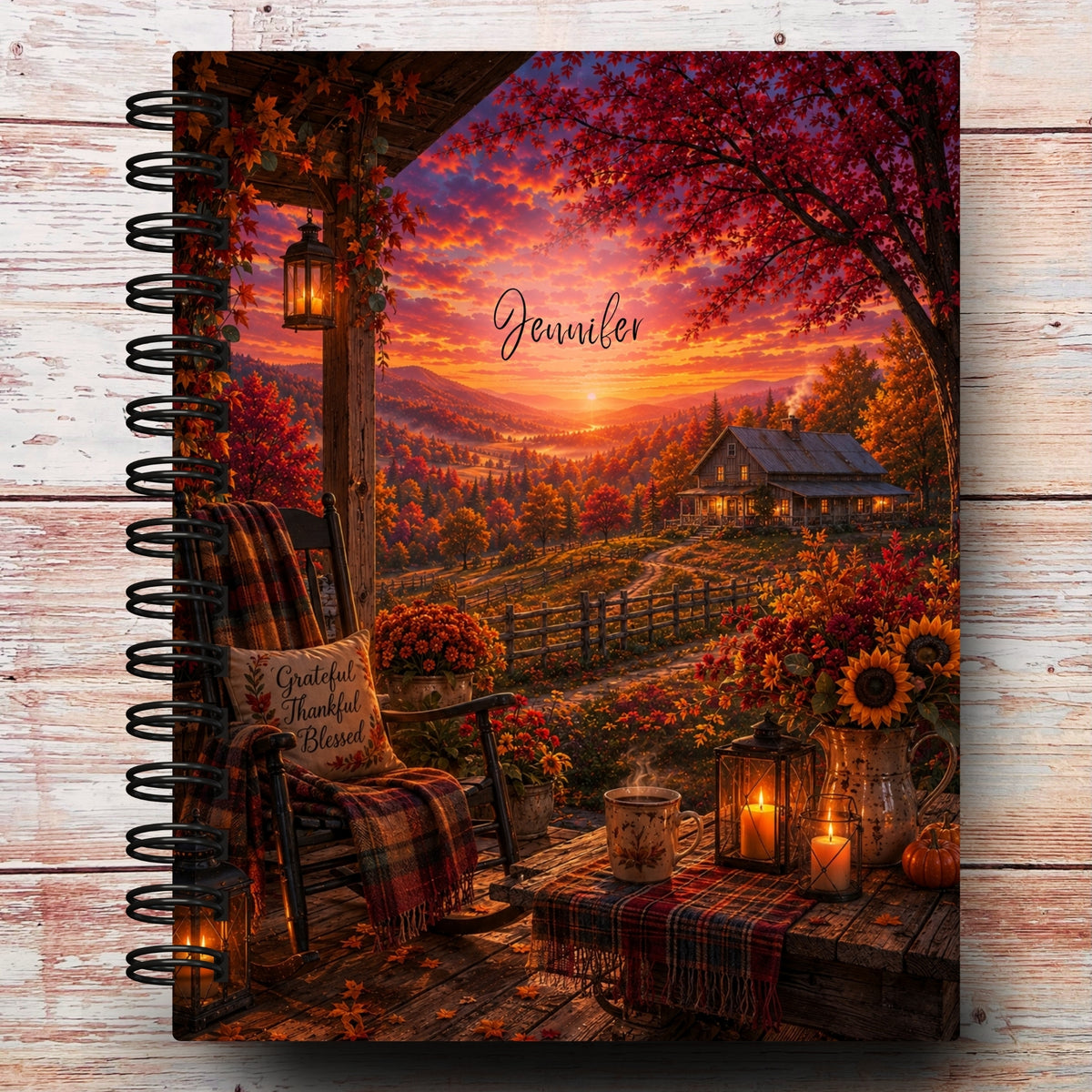 Limited-Edition | Cozy Autumn Farmhouse Custom Planner