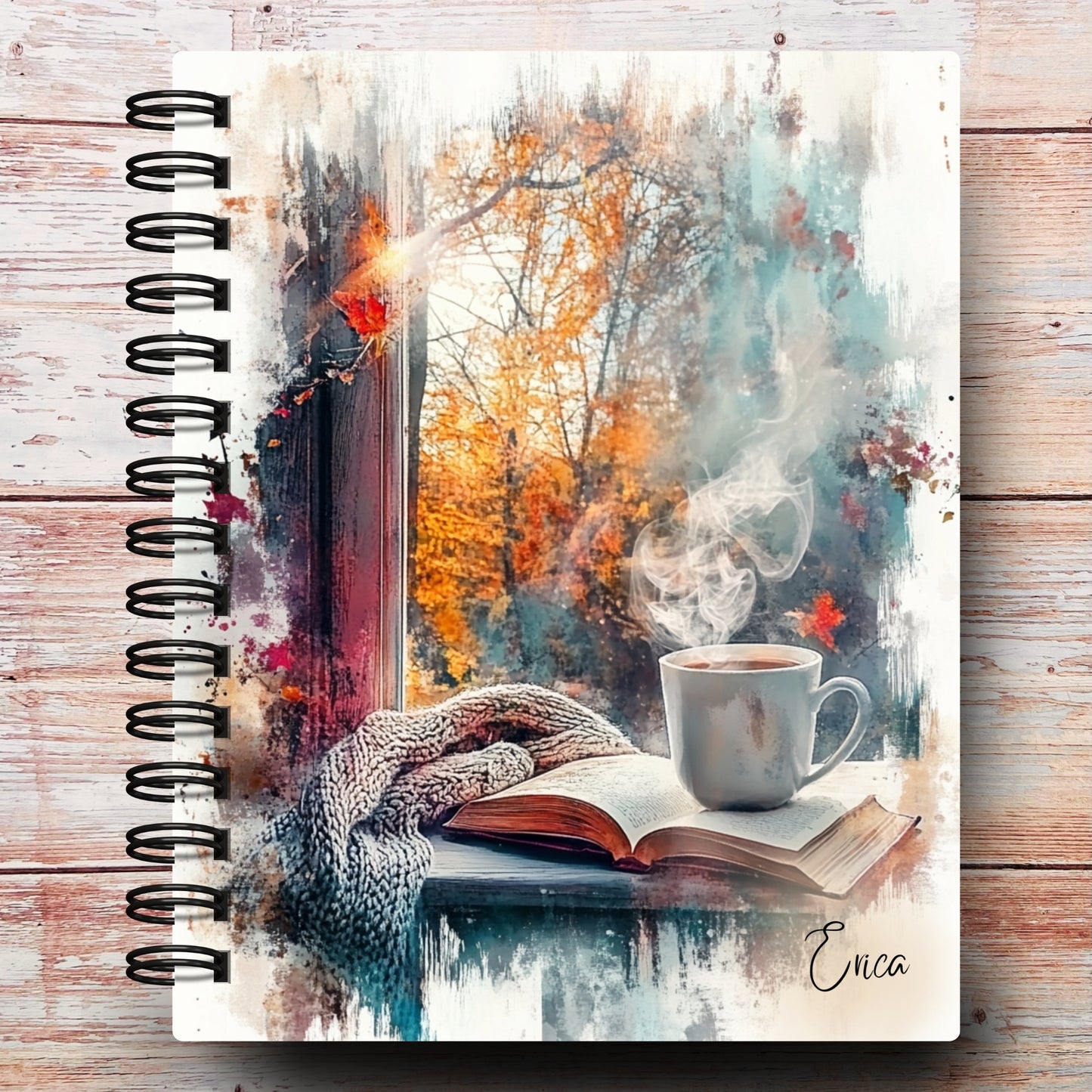 Cozy Book Corner | Reading Log | Custom Book Tracker