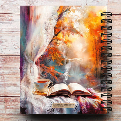 Cozy Book Corner | Reading Log | Custom Book Tracker