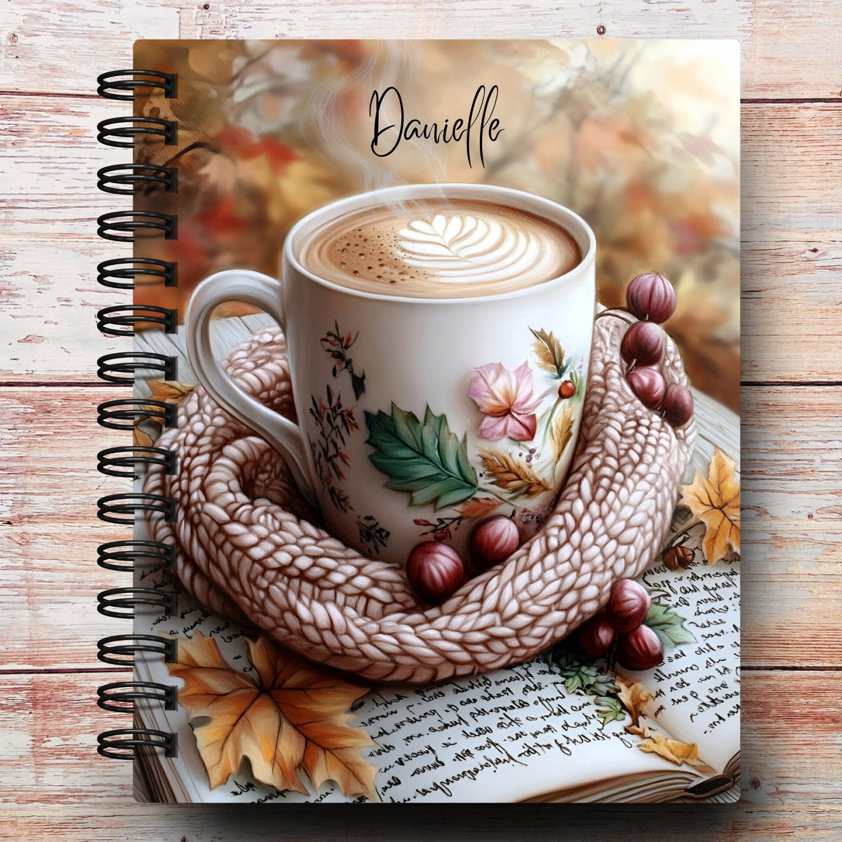 Limited-Edition | Cozy Fall Latte Custom Planner