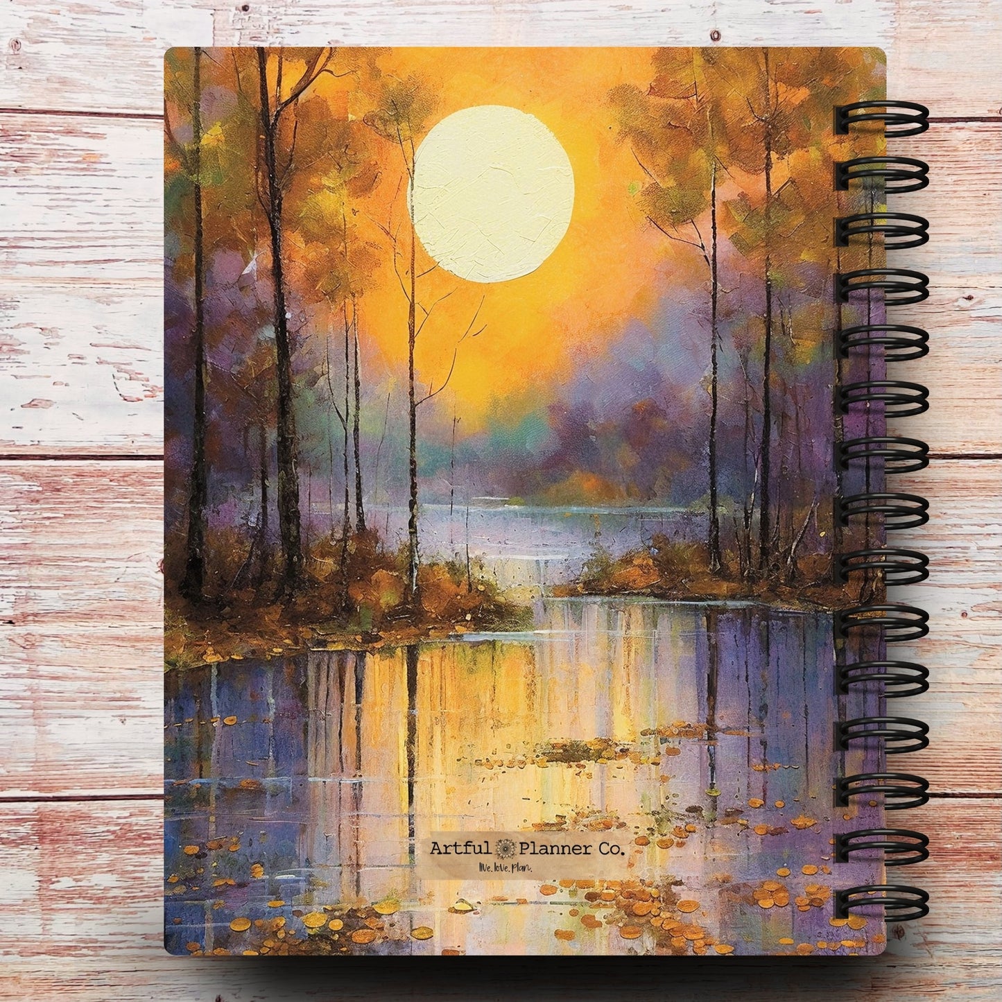 Cozy Fallscape Custom Planner