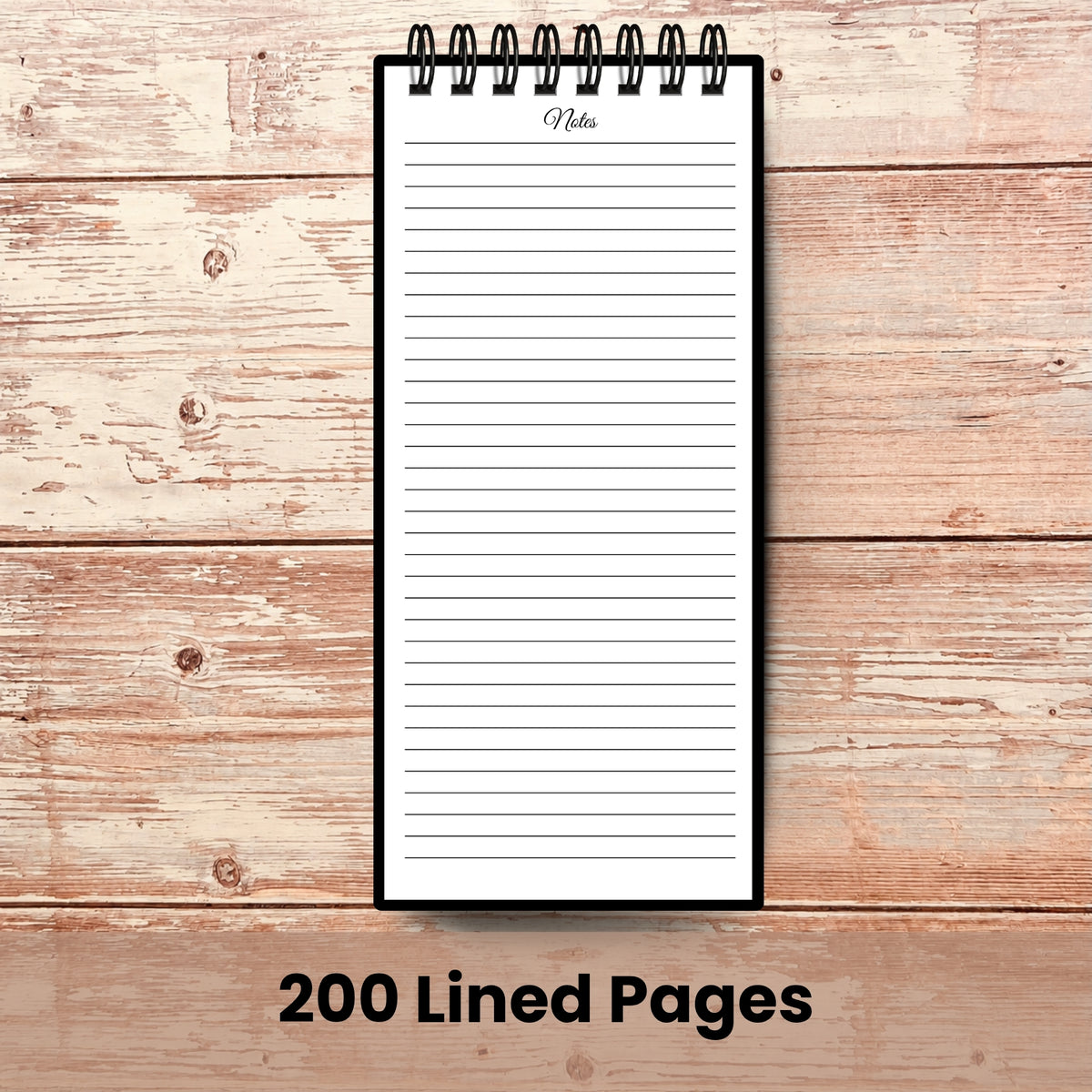 Artful Skinny Flip Pads – Choose Your Cover | Personalized 4.75 x 9.5 Notepads