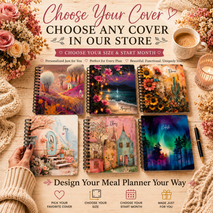 Choose Your Cover | Custom Meal Planner