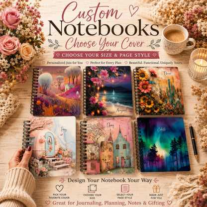 Personalized Journal Notebooks | Choose Your Cover