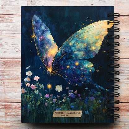 Dark Butterfly Wishes Custom Planner