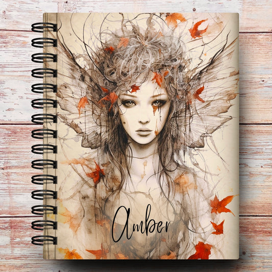 Dark Fall Fairy Custom Planner