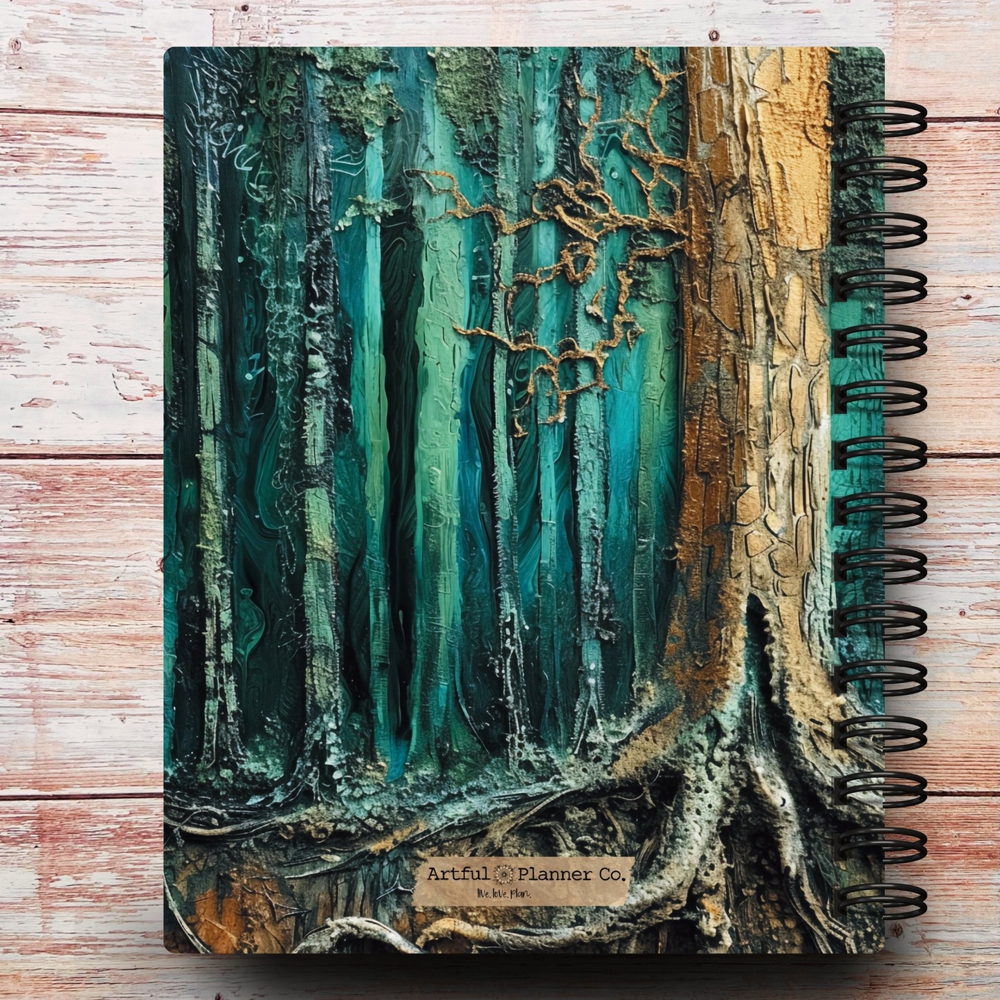 Dark Summer Moon Custom Notebook Journal