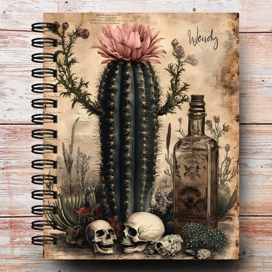 Desert Apothecary Skull Custom Planner