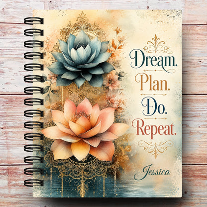 Dream. Plan. Do. Repeat Custom Planner (limited-edition)