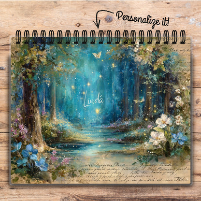 Custom Desktop Dreamy Forest Flip Pad
