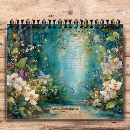 Custom Desktop Dreamy Forest Flip Pad