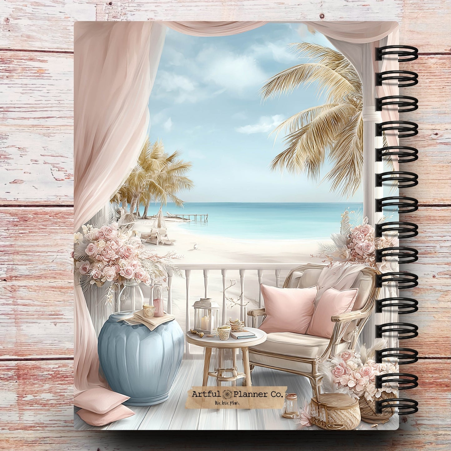 Dreamy Seaside Custom Planner (limited-edition)