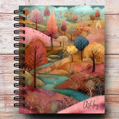 Enchanted Fall Forest Custom Planner
