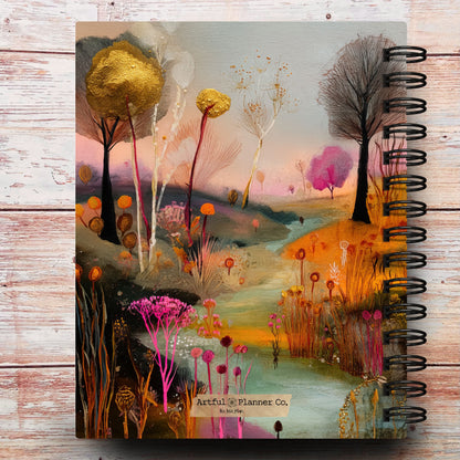 Enchanted Fall Forest Custom Planner