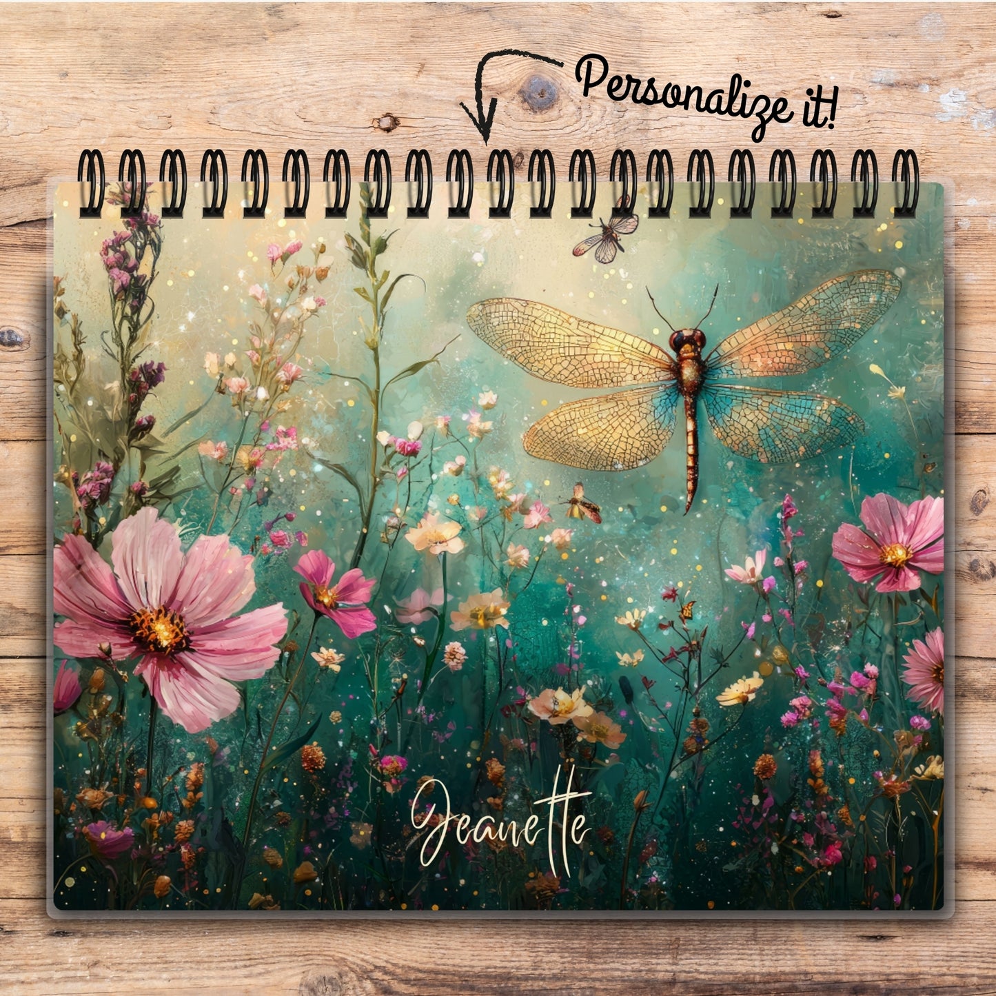 Custom Desktop Enchanted Garden Flip Pad