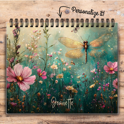 Custom Desktop Enchanted Garden Flip Pad