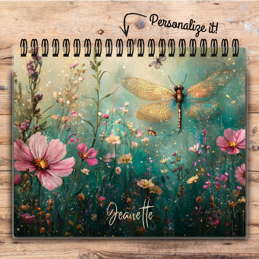 Custom Desktop Enchanted Garden Flip Pad