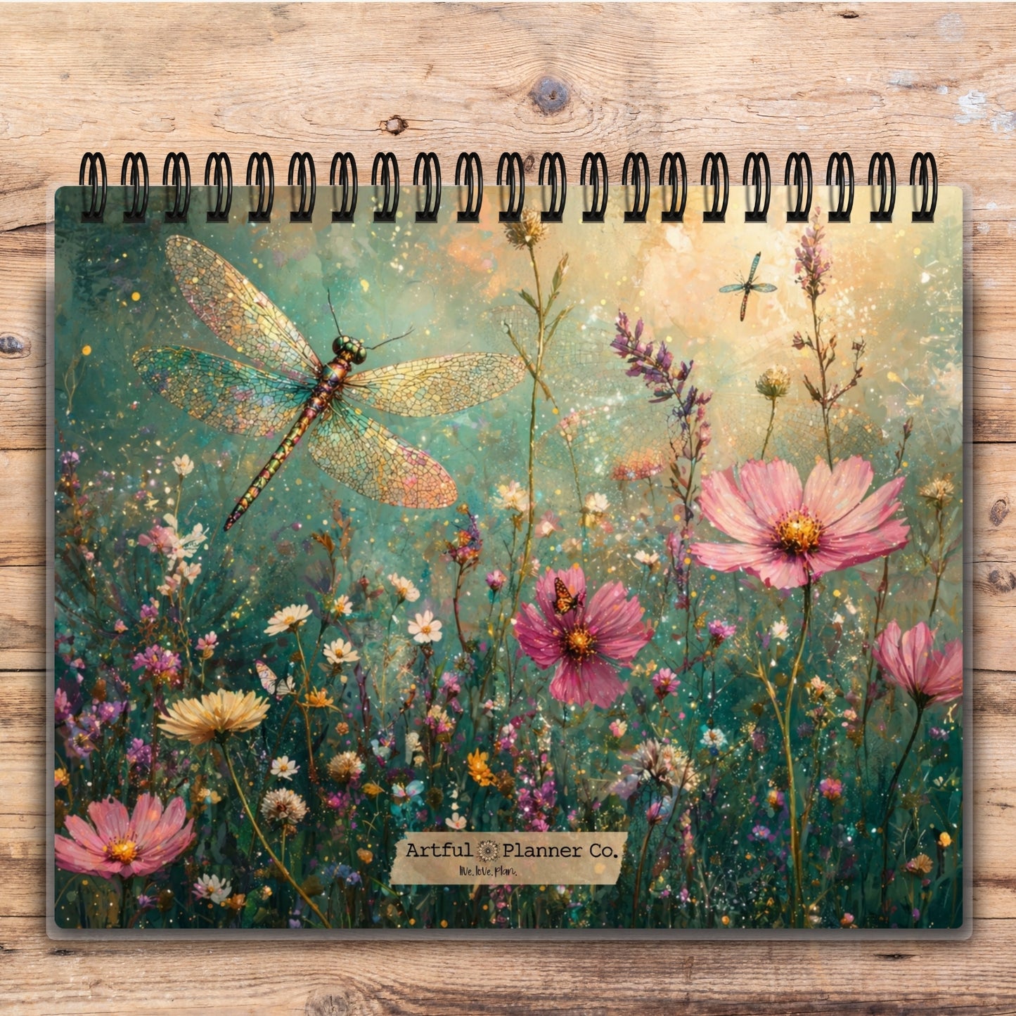 Custom Desktop Enchanted Garden Flip Pad