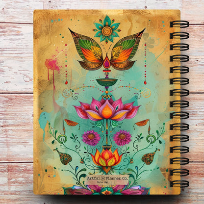 Lotus of Enlightenment Custom Notebook Journal