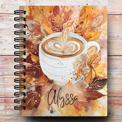 Fall Cafe Custom Planner