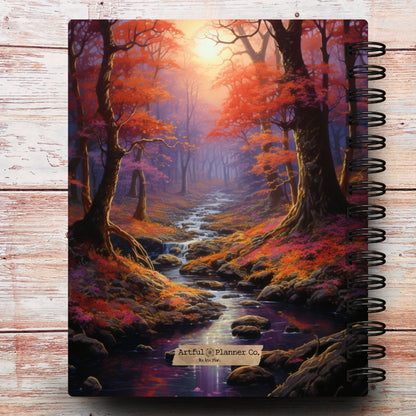 Fall Moon Custom Planner