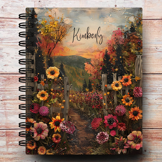 Fall Wildflower Garden Custom Planner
