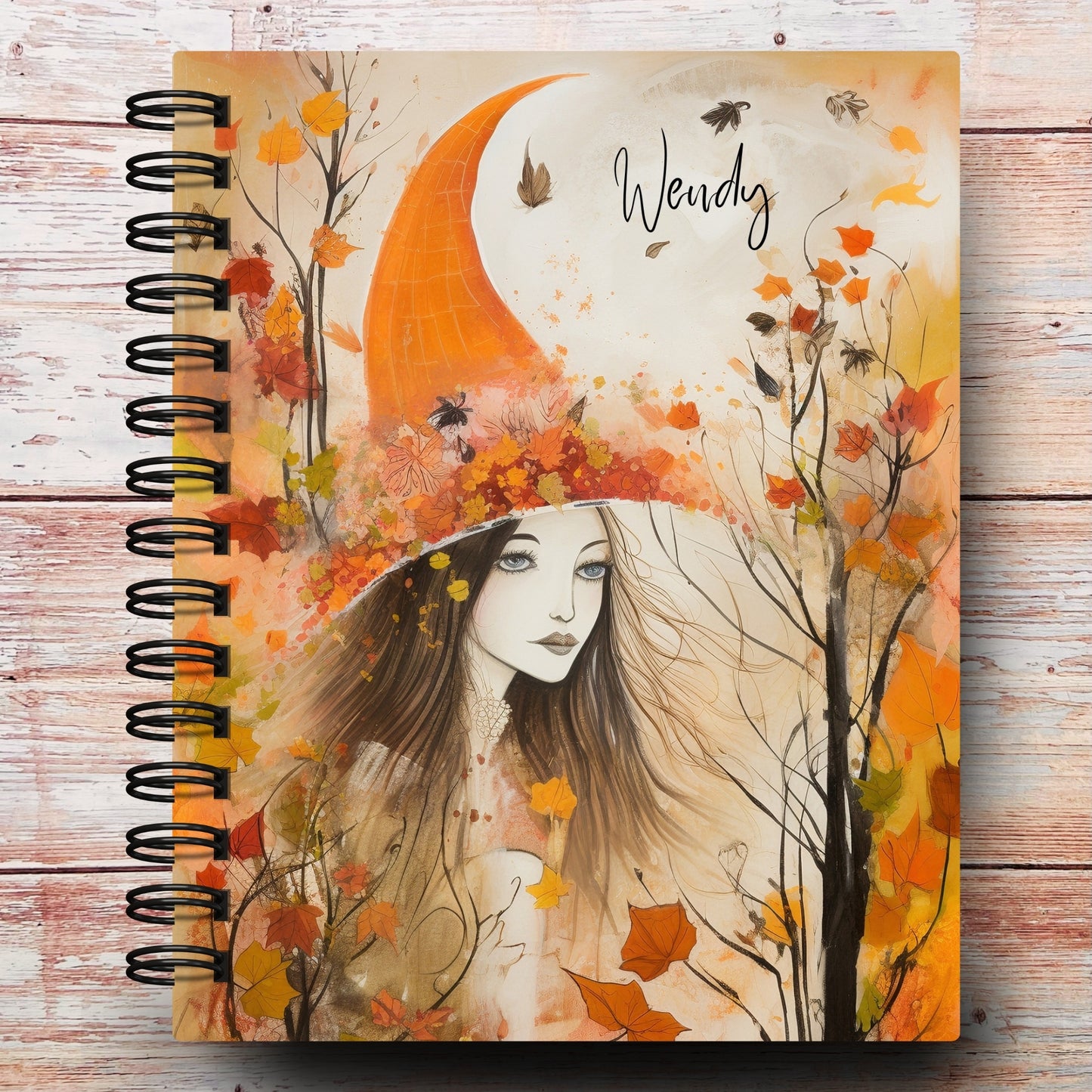 Fall Witch Custom Planner