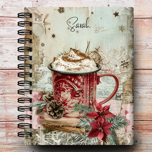 Personalized Journal Notebook | Festive Cocoa