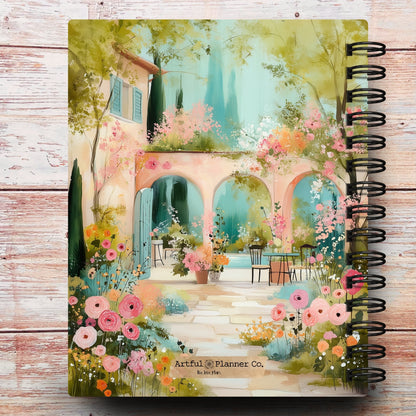Floral Cafe Custom Planner