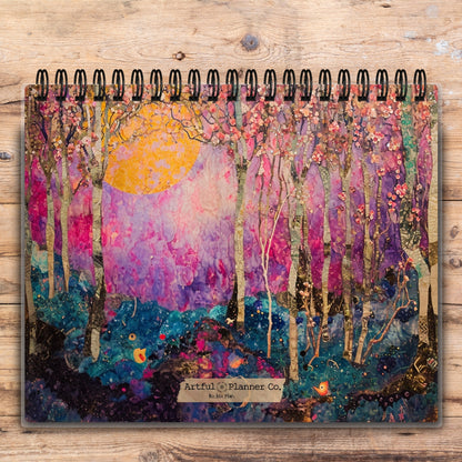 Custom Desktop Forest of Color Flip Pad