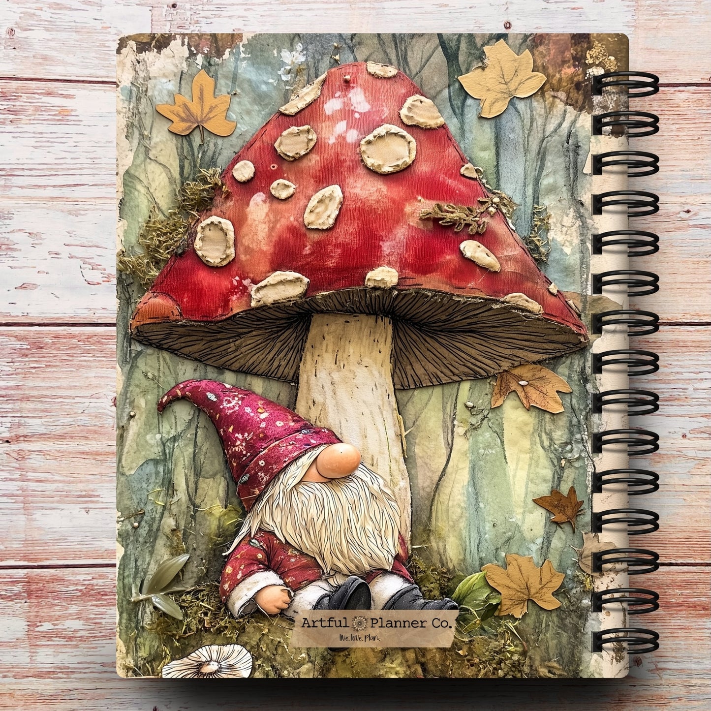 Garden Gnomes Custom Notebook Journal