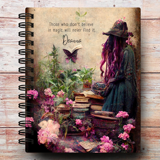 Garden Witch Custom Notebook Journal
