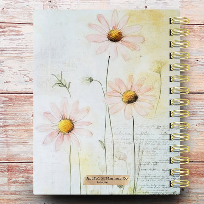 Gentle Daisies Custom Planner