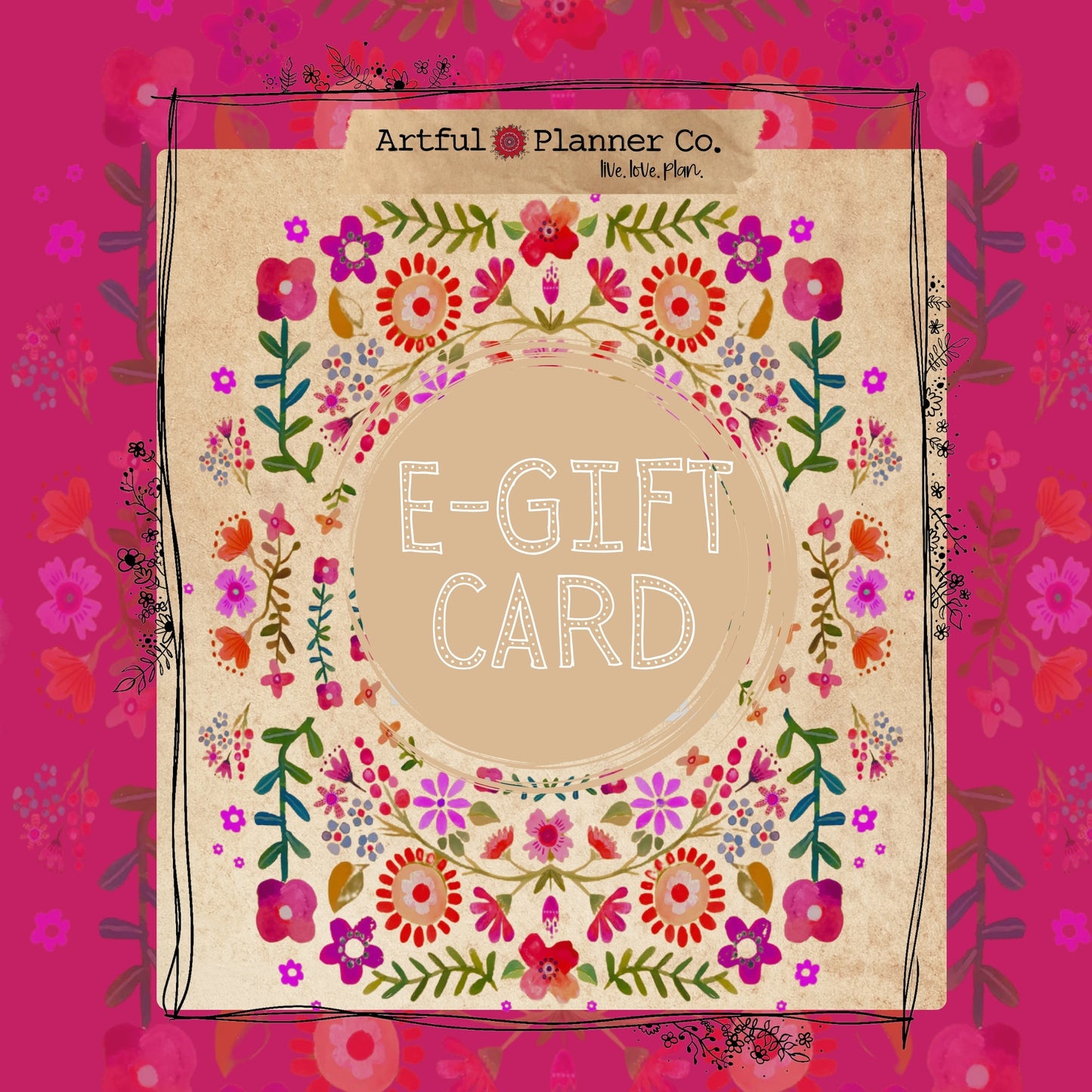 Artful Planner Co E-Gift Cards