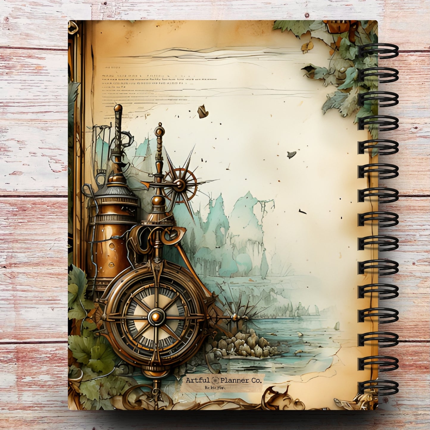 Vintage Traveler Custom Planner