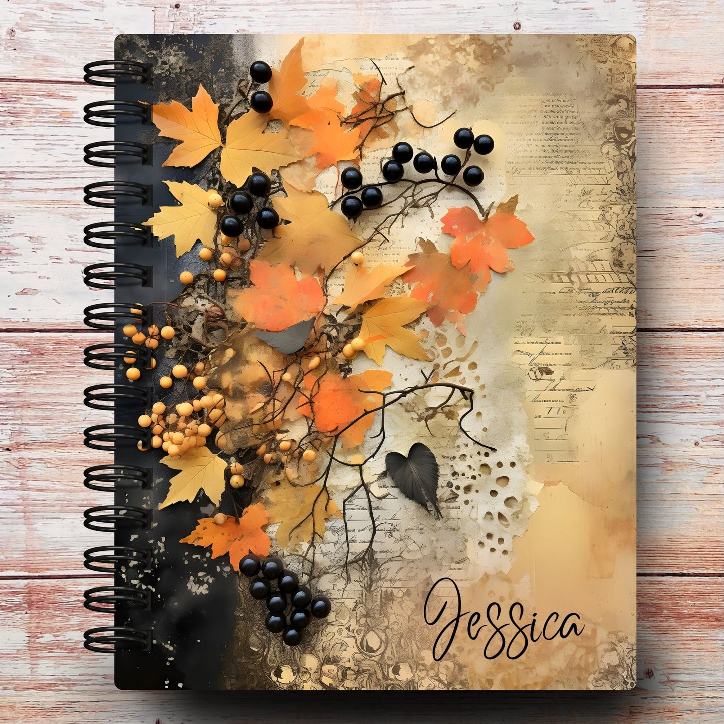 Gothic Fall Custom Planner