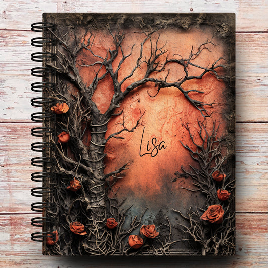 Gothic Fall Forest Custom Planner